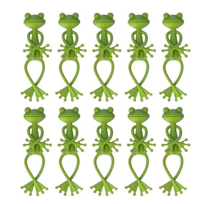 Multifunctional Bendable Frog Plant Clips