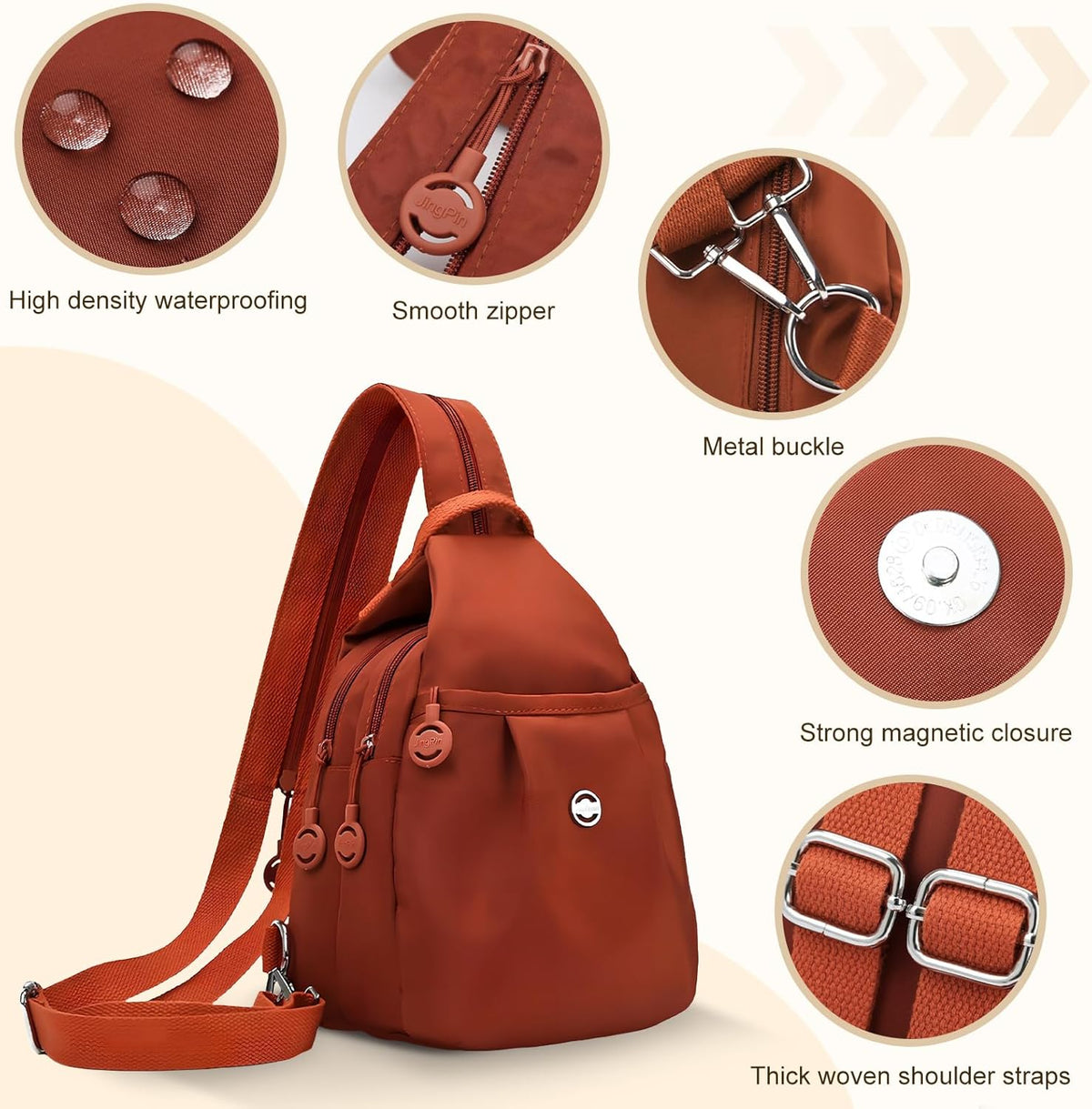 2026 Premium Anti-Theft 3-in-1 Tote — Smart Hidden Pockets, Convertible Straps & Waterproof