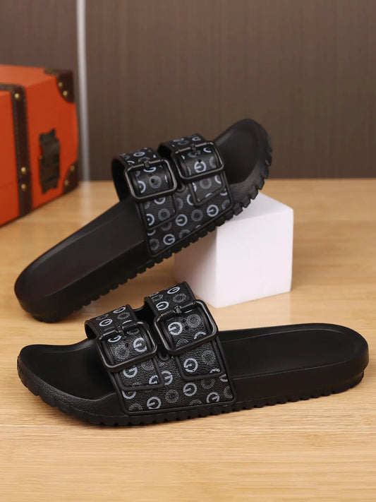Unisex Floral Slides – Lightweight