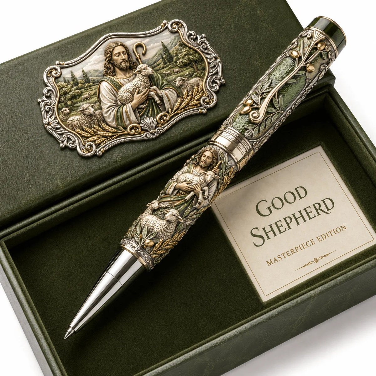 LAST DAY 49% OFF – Sacred Legacy Faith-Inspired Keepsake Pen Collection | 6 Devotional Designs for Prayer Journaling, Bible Study & Meaningful Christian Gifts