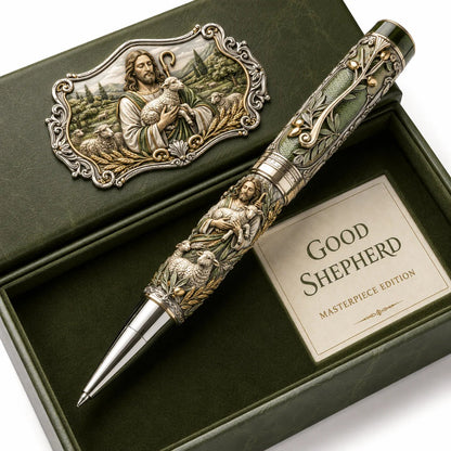LAST DAY 49% OFF – Sacred Legacy Faith-Inspired Keepsake Pen Collection | 6 Devotional Designs for Prayer Journaling, Bible Study & Meaningful Christian Gifts