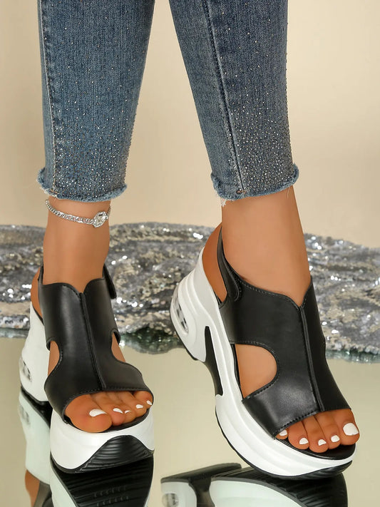 Women's Wedge Sandals – Chunky Sole