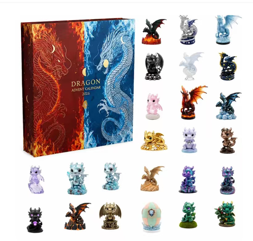 2026 Collectible Advent Calendar – 24 Themed Surprises & Gifts