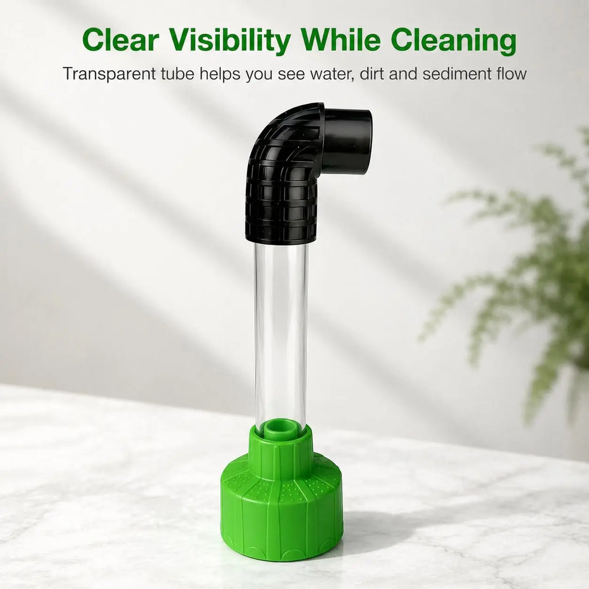Universal AC Drain Line Cleaner Adapter, Wet/Dry Vacuum Attachment