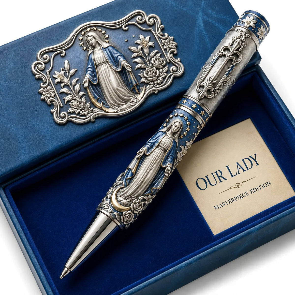 LAST DAY 49% OFF – Sacred Legacy Faith-Inspired Keepsake Pen Collection | 6 Devotional Designs for Prayer Journaling, Bible Study & Meaningful Christian Gifts