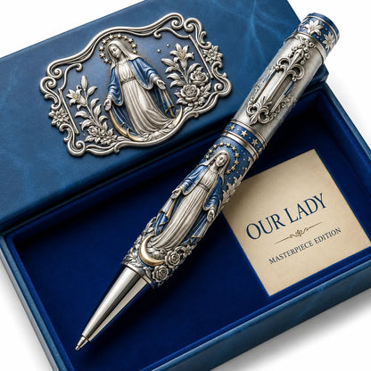 LAST DAY 49% OFF – Sacred Legacy Faith-Inspired Keepsake Pen Collection | 6 Devotional Designs for Prayer Journaling, Bible Study & Meaningful Christian Gifts