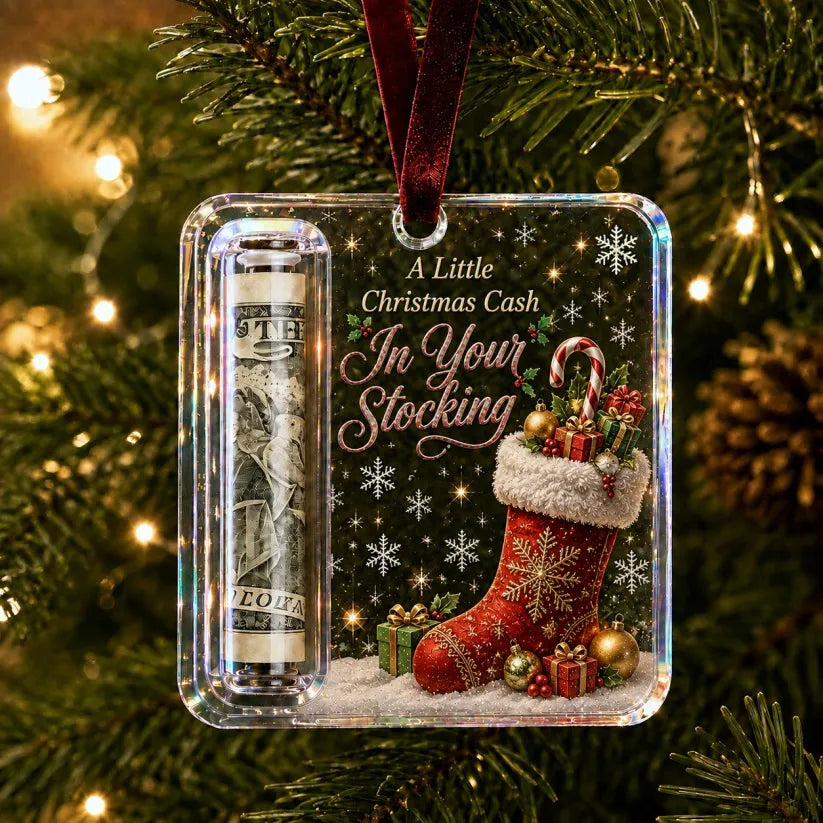 Christmas Cash Gift Ornament- Only $9.9 Per Pcs