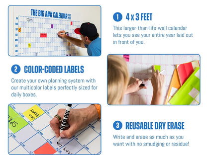 The Big Bright Calendar Kit 2026