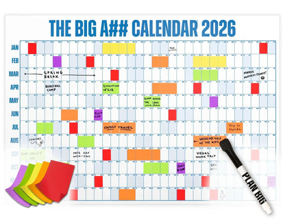 The Big Bright Calendar Kit 2026