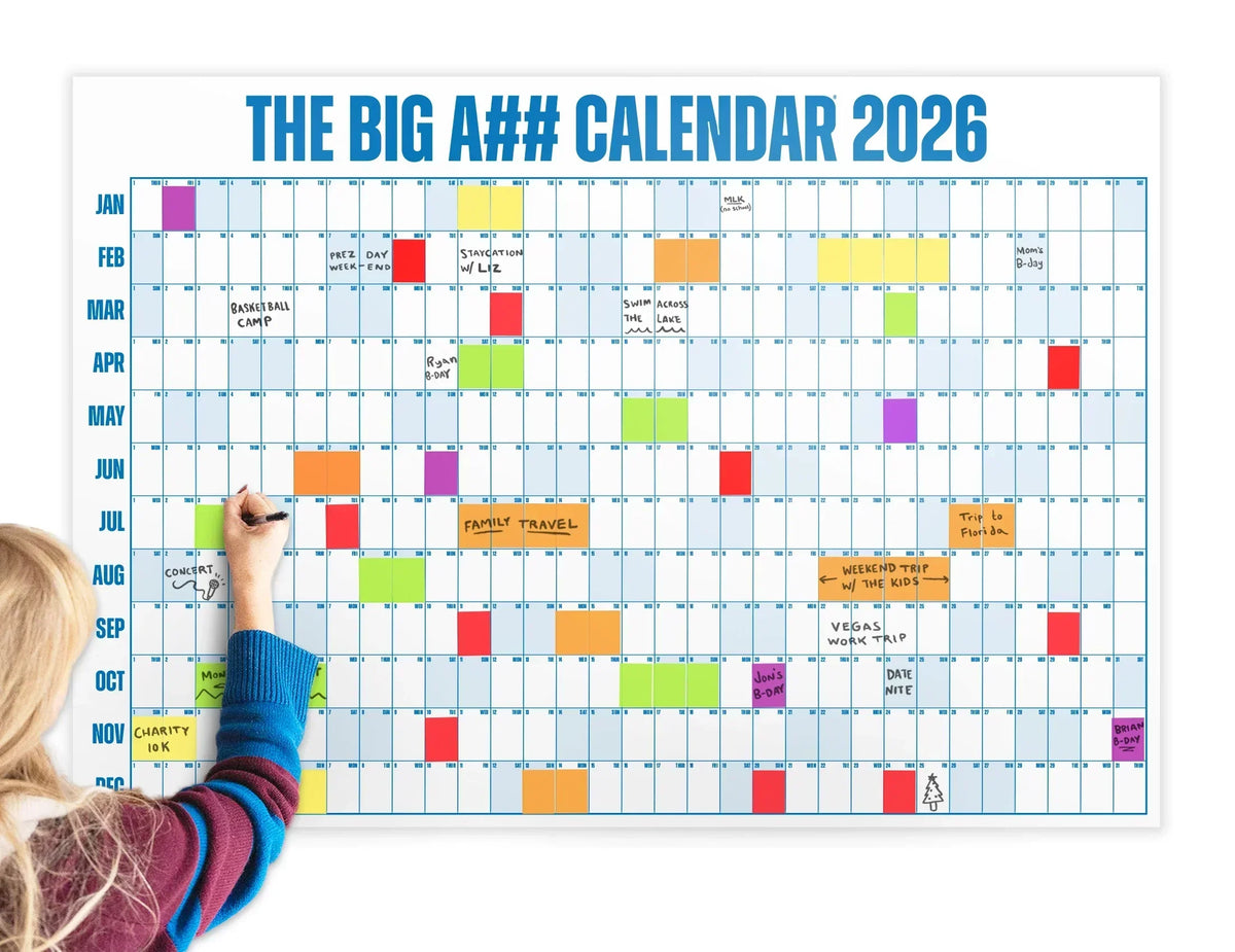The Big Bright Calendar Kit 2026