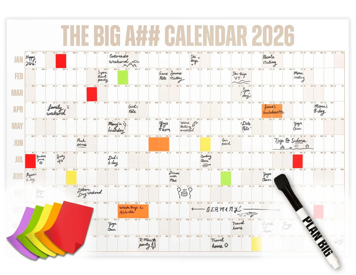 The Big Bright Calendar Kit 2026