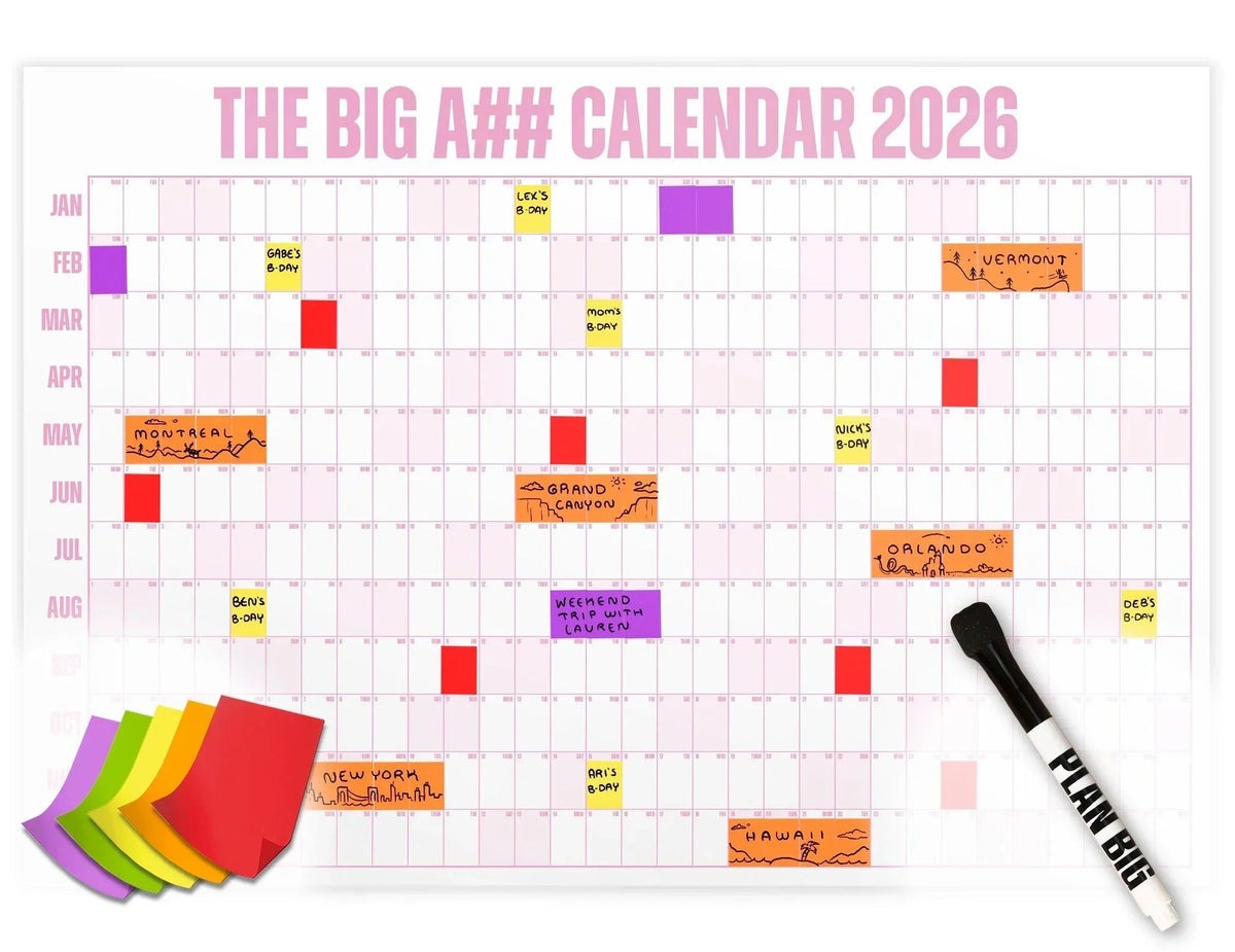The Big Bright Calendar Kit 2026