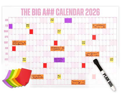The Big Bright Calendar Kit 2026