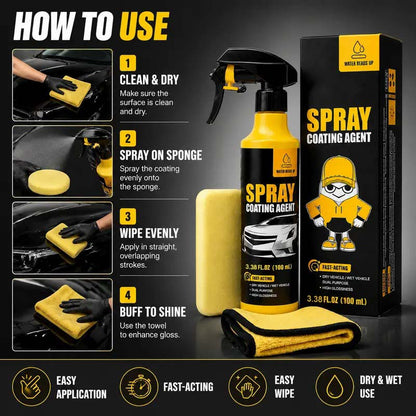 Hydrophobic Car Ceramic Spray for All Vehicles