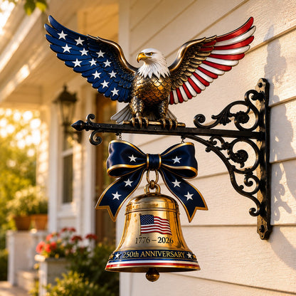Ring in the Semiquincentennial: 1776-2026 "Spirit of Liberty" Eagle Bell