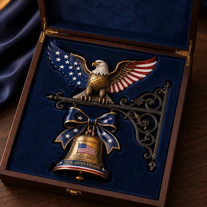 Ring in the Semiquincentennial: 1776-2026 "Spirit of Liberty" Eagle Bell