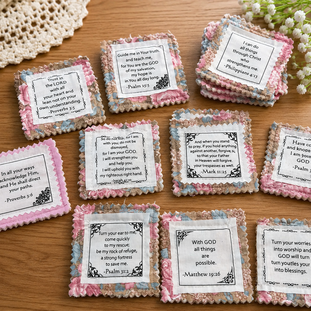 Last Day 60% OFF - Pocket Prayers Fabric Panel