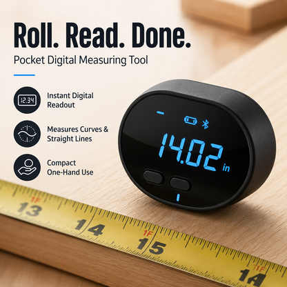 Digital Distance Measuring Wheel With LCD Display