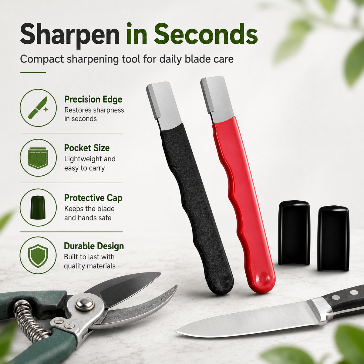 2026 Multi-Function Knife Sharpener – Restore Dull Blades Fast With 3-in-1 Sharpening System