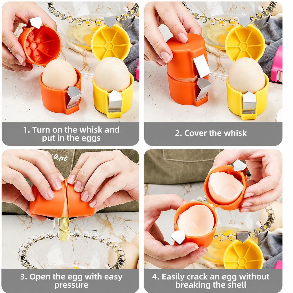 LAST DAY 49% OFF - Egg Shell Opener, Buy More Save More