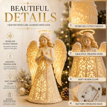 Angel Guardian Christmas Light – Warm Holiday Glow