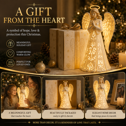 Angel Guardian Christmas Light – Warm Holiday Glow