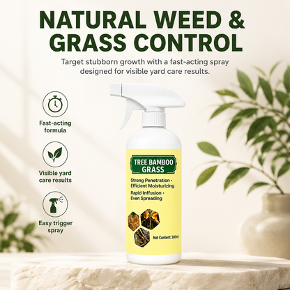 Fast-Acting Natural Weed & Grass Killer Spray