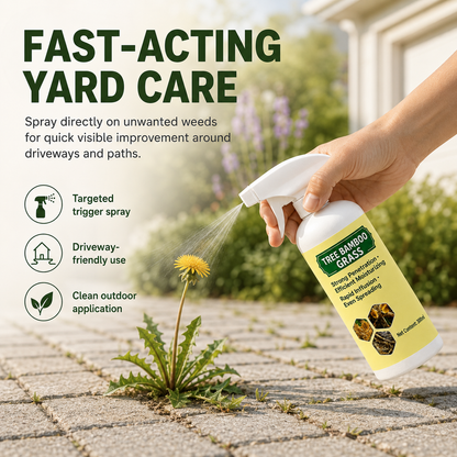 Fast-Acting Natural Weed & Grass Killer Spray