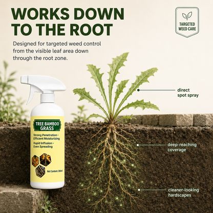 Fast-Acting Natural Weed & Grass Killer Spray