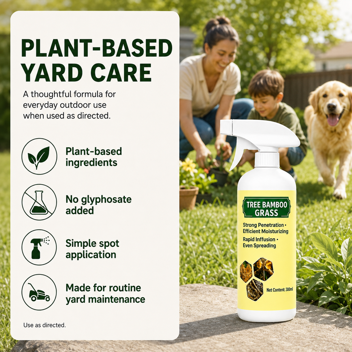 Fast-Acting Natural Weed & Grass Killer Spray