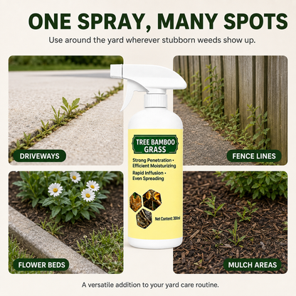 Fast-Acting Natural Weed & Grass Killer Spray