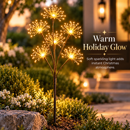 Solar Starlight Garden Branches – 3-Piece Warm White Outdoor Light Set