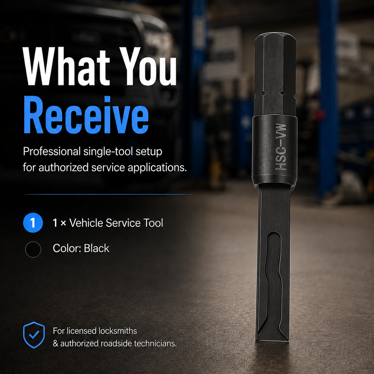 Professional Vehicle Service Tool – Compact, Durable, Service-Ready