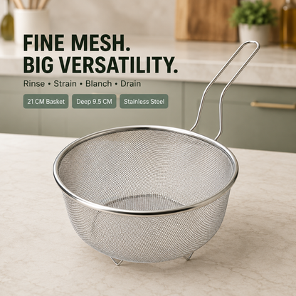 Stainless Steel Sieve with Handle