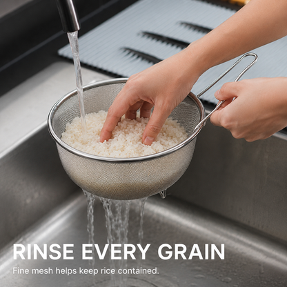 Stainless Steel Sieve with Handle