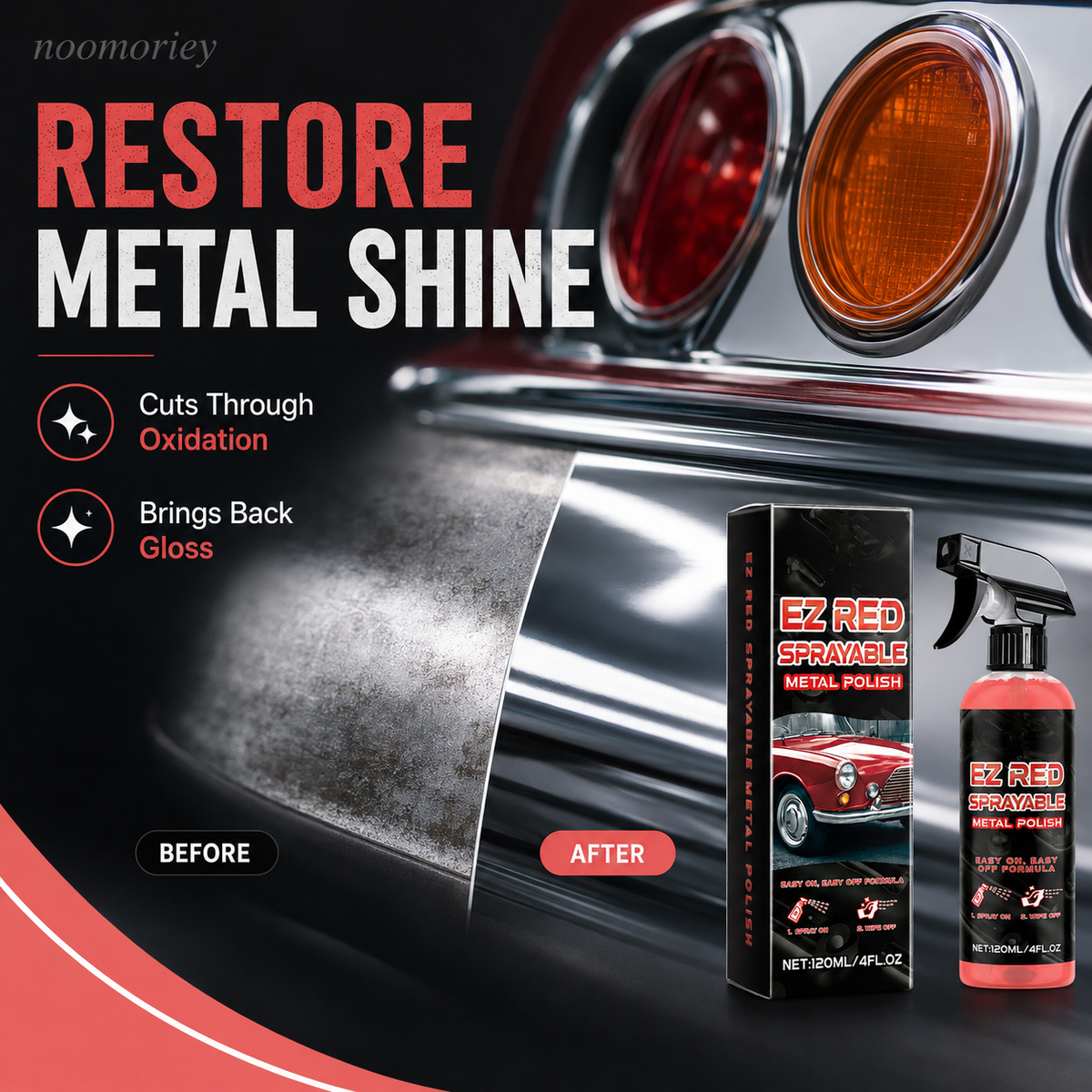 50% OFF Car Metal Polish & Restorer – Bring Back the Shine
