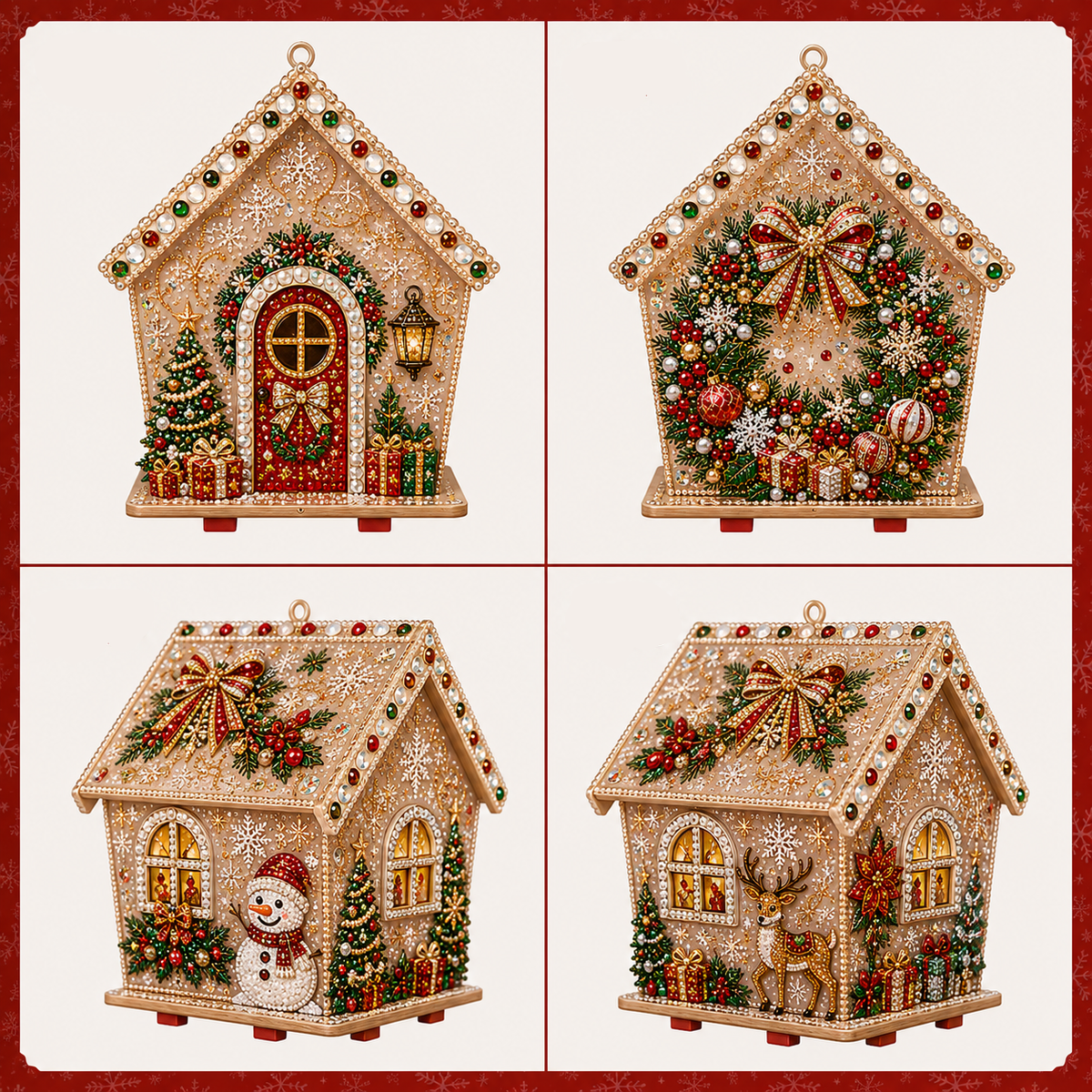 DIY Pearl Art Christmas Collection