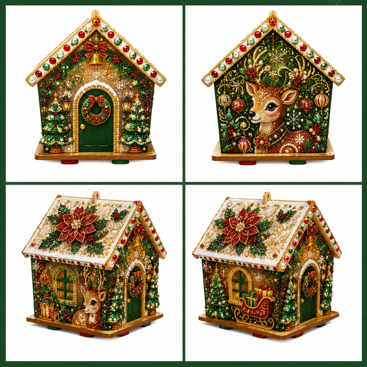 DIY Pearl Art Christmas Collection