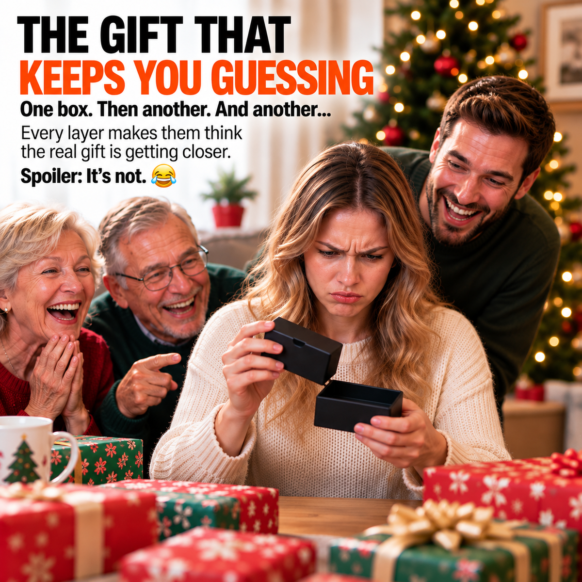 Never-Ending Prank Gift Box — 6 Nested Boxes with Tiny Surprise