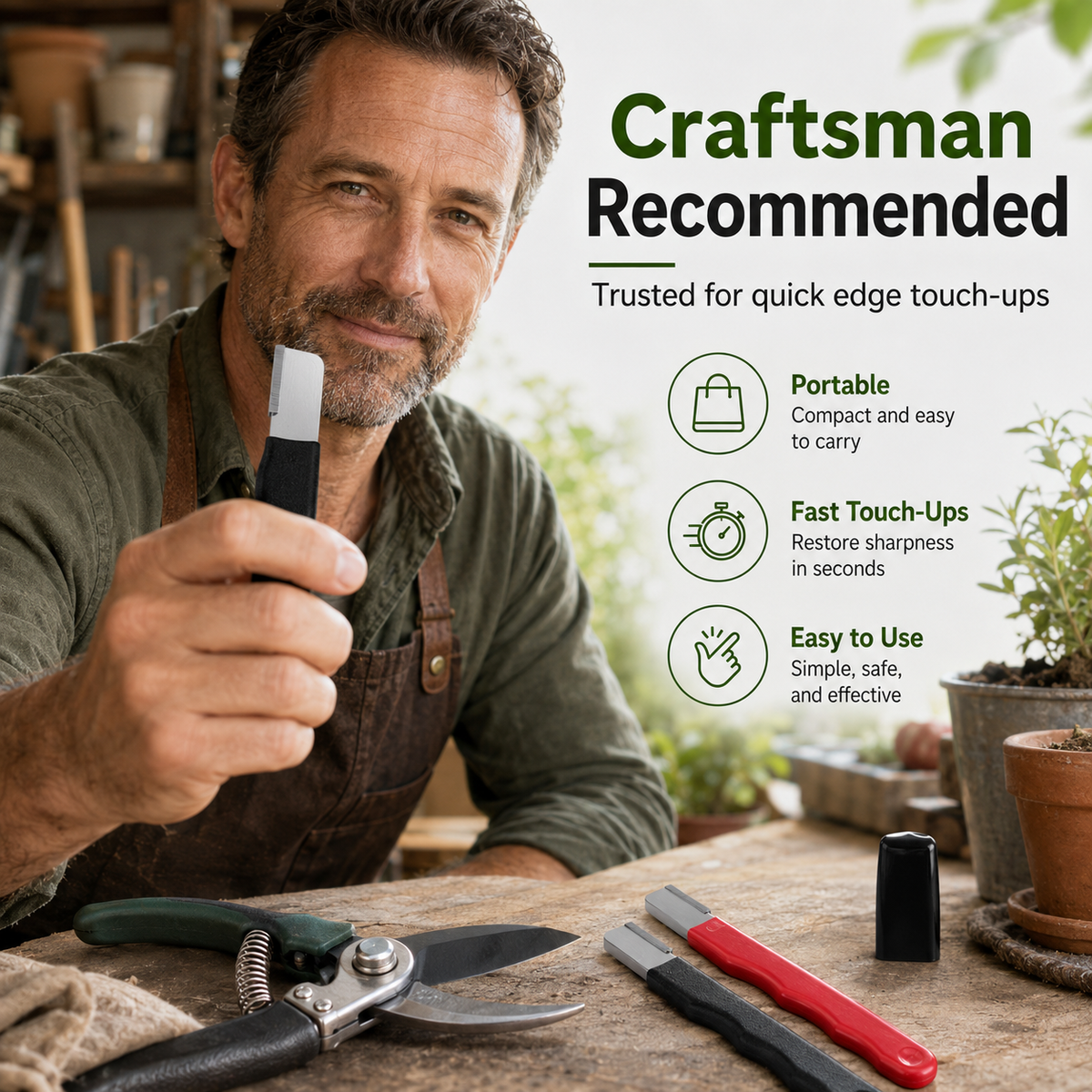 2026 Multi-Function Knife Sharpener – Restore Dull Blades Fast With 3-in-1 Sharpening System