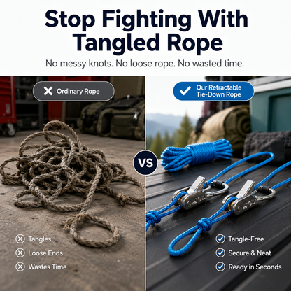 Retractable Buckle Rope