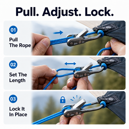 Retractable Buckle Rope