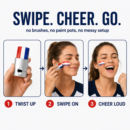 Flag Face Paint