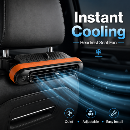 SUMMER SALE 50% OFF Powerful Airflow Car Seat Fan