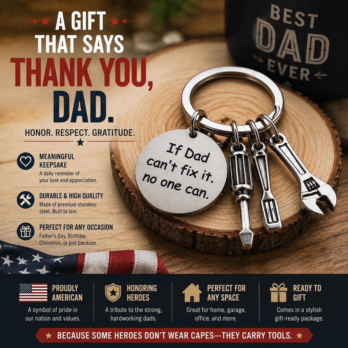 Meaningful Gift For Dad & Grandpa