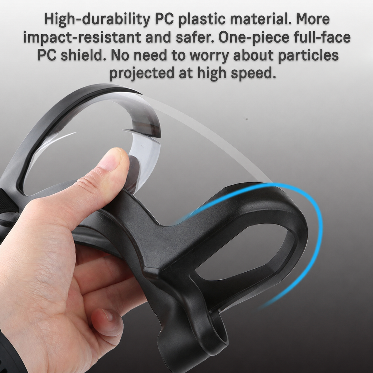 Wravion™ Full-Face Protective Visor – Face, Eye & Respiratory Protection