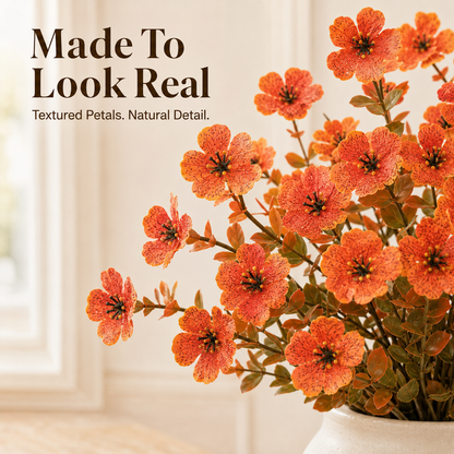5-Pack Artificial Fall Flowers