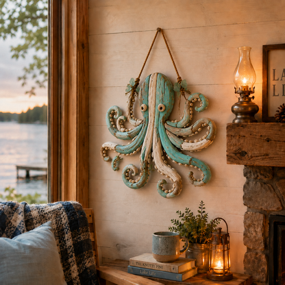 Lighted Coastal Fish Wall Decor – Bring Ocean Charm & Warm Glow to Your Home