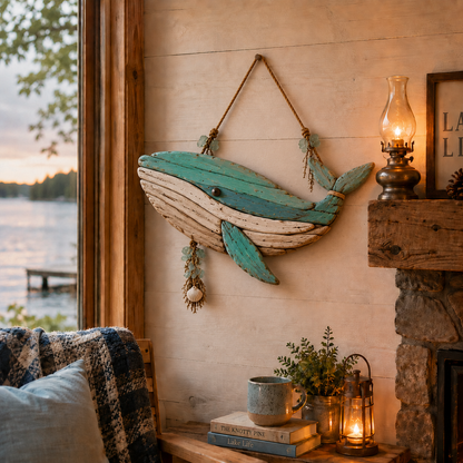 Lighted Coastal Fish Wall Decor – Bring Ocean Charm & Warm Glow to Your Home