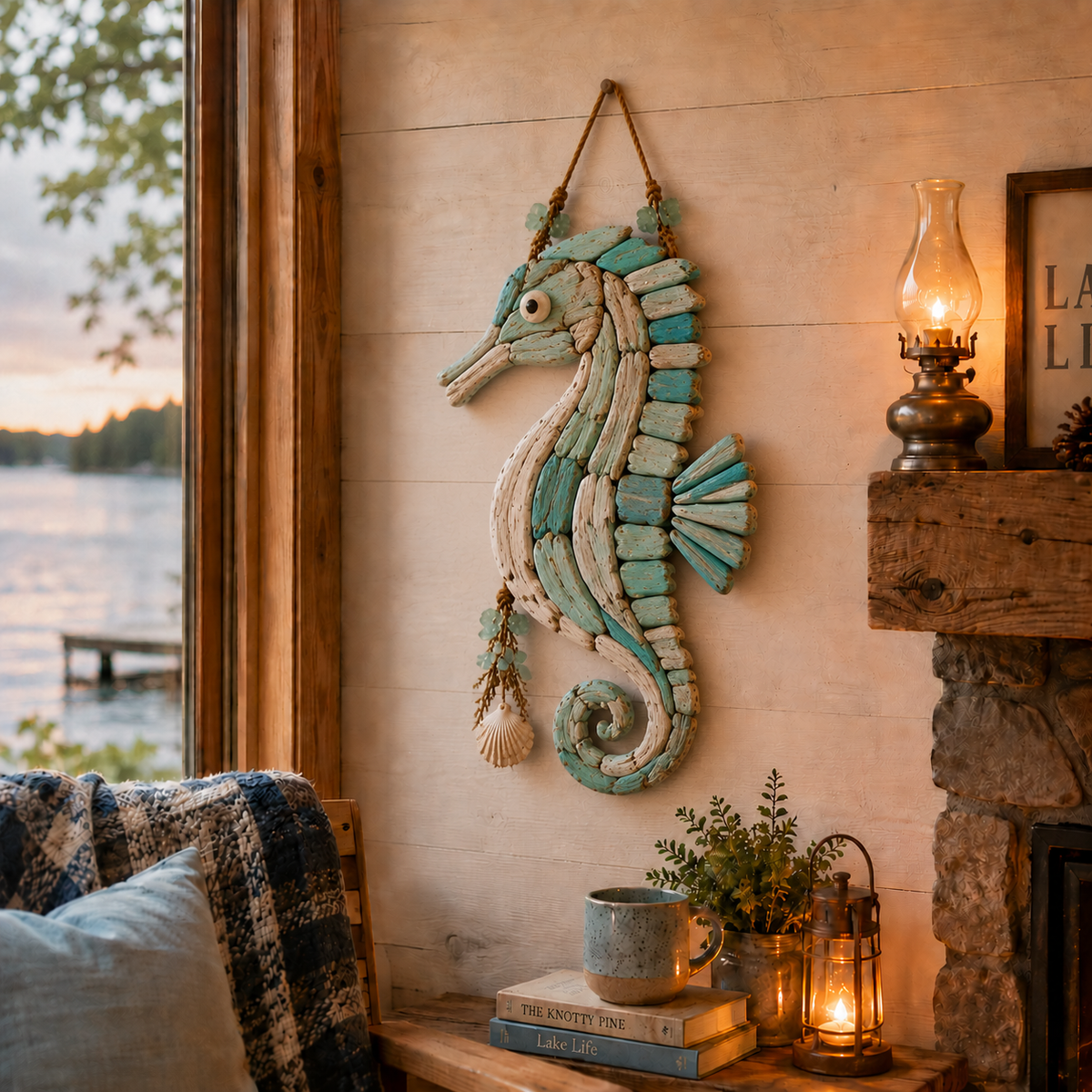 Lighted Coastal Fish Wall Decor – Bring Ocean Charm & Warm Glow to Your Home